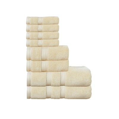 Home Weavers Elegance Essentials 550GSM 100% Cotton Zero Twist Super Absorbent Bath Towel Set