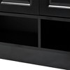 Okak Shoe Cabinet, Storage Cabinet with 4 Doors, 1 Drawer and Adjustable Shelves, Entryway Cabinet for Entryway, Living Room - 4 of 4