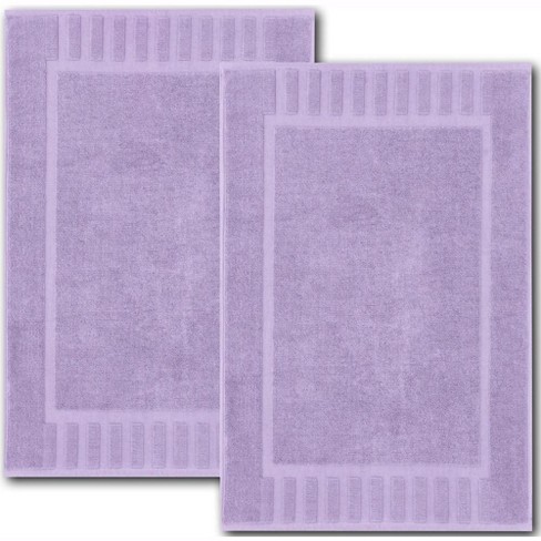 Soft & Absorbent Luxury Cotton Bath Mat - 2 Pack : Target