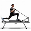 Vynxaria Multi-Functional Pilates Reformer Aerobic Rebounder, 5 Resistance Cords (11 Levels), 395LBS Capacity, Foldable Space - 2 of 4