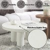 Loanna White Finish Coffee Table - 2 of 4
