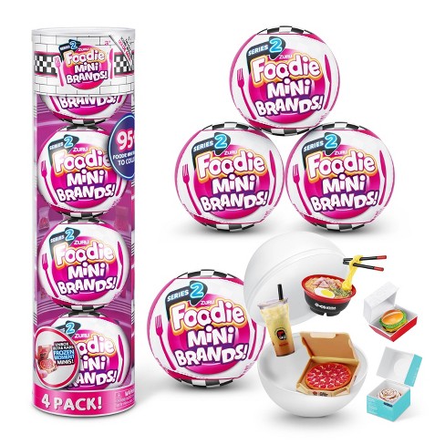 Foodie Mini Brands Series 2 Capsule 4pk : Target