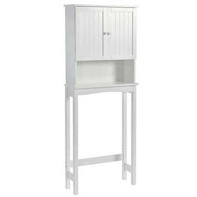 Over The Toilet Storage Cabinet, Bathroom Above Toilet Storage Cabinet With 2 Door & Shelves, Storage Cabinet For Bathroom, Living Room