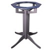 JCS Wildlife Poly Lumber Gray Pedestal Garden Bird Bath - 4 of 4
