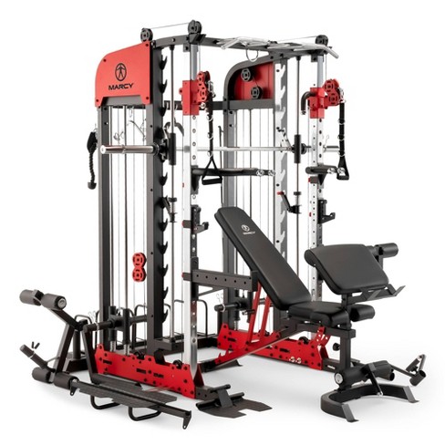 Marcy Multifunction Steel Home Gym 150lb Stack : : Sports &  Outdoors