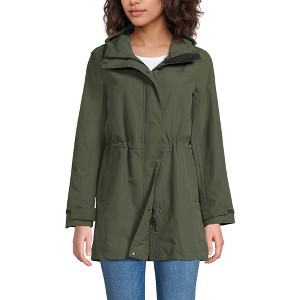 Lands' End Women's Classic Squall Raincoat - 1 of 4