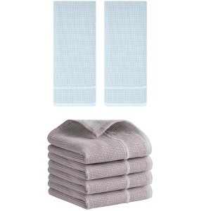 REGALWOVEN Cotton Soft Absorbent Bathroom Hand Towels 14" x 28" - 1 of 4