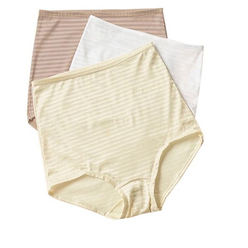 Leonisa 3-pack Cotton Blend Bikini Panties - Multicolored L : Target