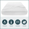 Continental Sleep Ultra Soft-Premium Zippered Mattress Protector - image 2 of 4