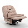 NicBex Recliner Chair Swivel Gliding Chair Rocking Chair Reading Chair Sofa Chair with Mobile Phone Holder for Living Room, Reading Room - 2 of 4