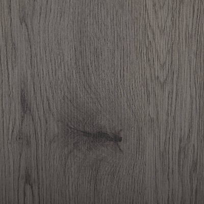 Gray Wood Mid-Century Modern Media Console with Storage