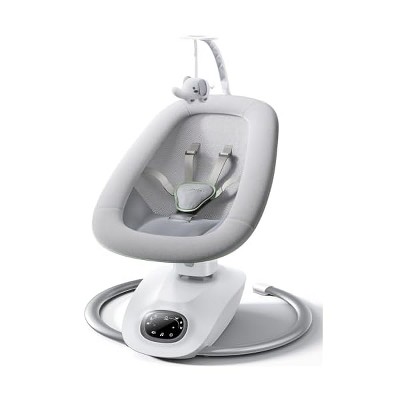 3D Motion Electric Baby Swing, 6 Soothing Motions, 4 Speeds & Remote Control