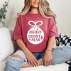 Simply Sage Market Women's Merry Christmas Ornament Short Sleeve Garment Dyed Tee - 2 of 4