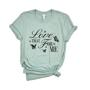 Simply Sage Market Women's Love That For Me Short Sleeve Graphic Tee - 1 of 3