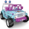 Power Wheels 12V Disney Princess Frozen Jeep Wrangler Powered Ride-On - image 2 of 4
