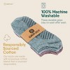 Gripjoy Men's Low Cut Socks with Grips (Pack of 3) - 2 of 3