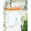 C&F Home Home Sweet Beach House Embroidered Cotton Flour Sack Kitchen Towel - 3 of 3