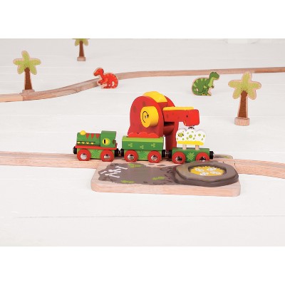 bigjigs wooden train set