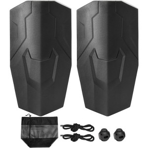 VEVOR Boat Fenders, 8.6" x 16" Boat Bumpers for Docking, Marine EVA Boat Dock Fender Bumper with Ropes, Cord Locks and Storage Bag, Black - 1 of 4