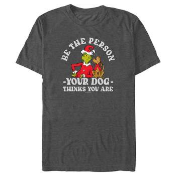Men's Dr. Seuss The Grinch Christmas Be the Person T-Shirt