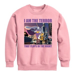 Boys' - Disney - Darkwing Duck Graphic Long Sleeve Fleece Sweatshirt - 1 of 4