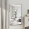 60x36in Rectangle Bathroom Mirror With Aluminium Frame Large Wall Mirrors, Wall Mounted Mirror, Hangs Horizontal Or Vertical Wall Decor - 3 of 4