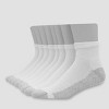 Hanes Men's 8pk Ankle Socks With FreshIQ - 6-12 - image 3 of 3