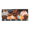 Evergreen Elegant Pattern Pumpkins Set of 2 Garden Flag and Sassafras Doormat Bundle Set - 3 of 4