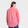 Women's Tunic Long Sleeve Collared Button-Down Shirt - Universal Thread™ - 2 of 3
