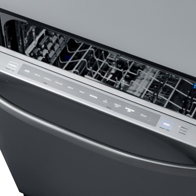 Midea Stainless Steel 18" Built-in Dishwasher with 8 Place Settings
