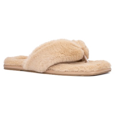 Torgeis Women's Rosa Furry Slides