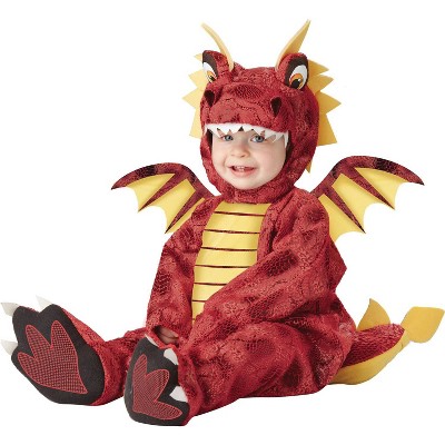  Baby Dragon Costume Halloween Red 18-24M 