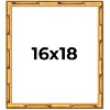 PosterPalooza | 16x18 Bamboo Picture Frame, UV Acrylic, 4 Finishes - Brown, Black, Gold, and Natural - 2 of 4