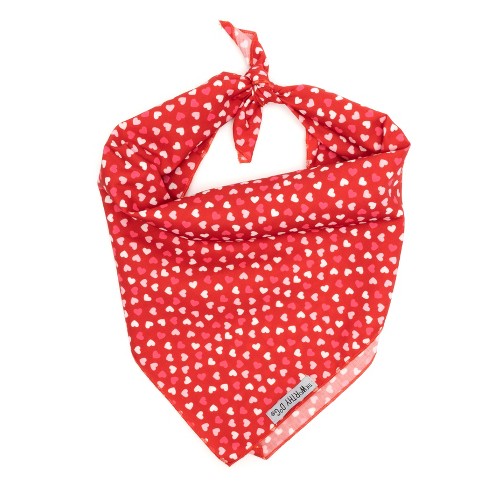 The Worthy Dog Cupid Bandana Accessory - Red - L : Target