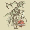 Men's Jurassic Park Vintage Dinosaur Stampede T-Shirt - 2 of 4