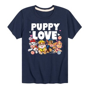 Boys' - Paw Patrol - Puppy Luv Short Sleeve Graphic T-Shirt - 1 of 4
