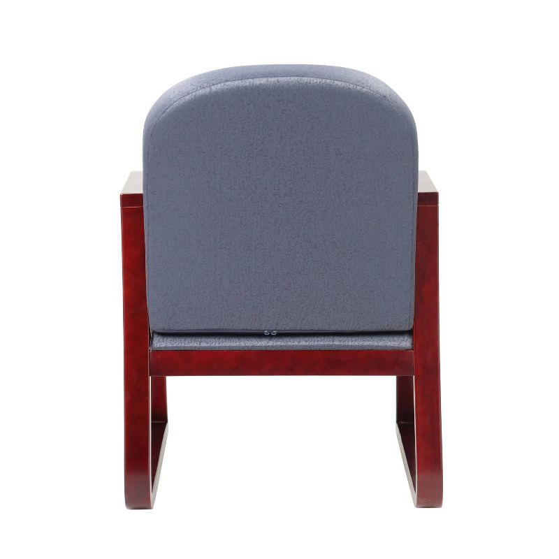 Mahogany Reception Chair - Boss Office Products, 6 of 8