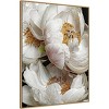 32" x 42" Ivory Flowers by Urban Road Framed Canvas Wall Art Print - Amanti Art: Peony Photo, Modern Decor - 2 of 4