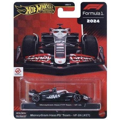 Hot Wheels Formula 1 MoneyGram Hass F1 Team VF 24 #27 Premium