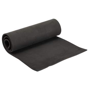 Black EVA Foam Sheets Roll, Cosplay Foam for Crafts (10mm, 13.75 x