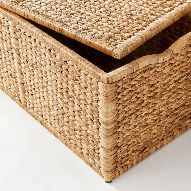 Natural Woven Storage Bench - Threshold&#8482; designed with Studio McGee, 5 of 13
