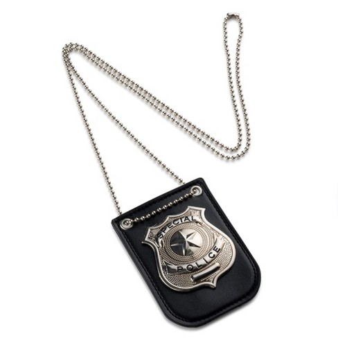 Police Wallet With Badge, Party Accessories