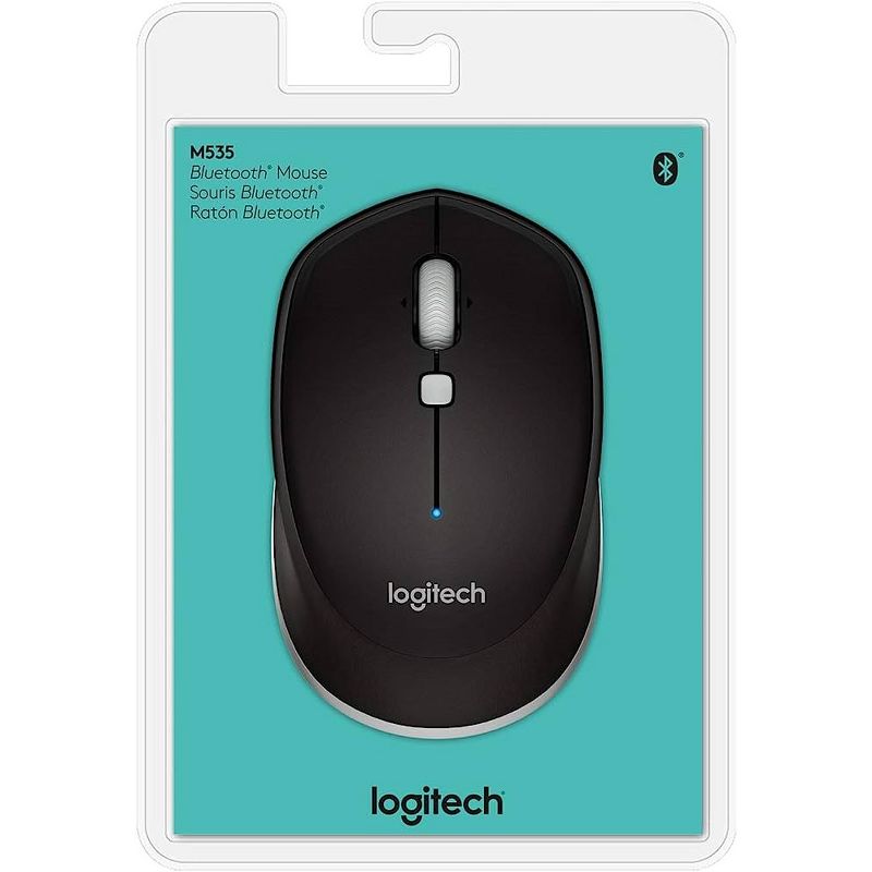 Logitech M535 Bluetooth Mouse Compact Wireless Mouse Black, 1 of 8