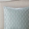 Gracie Mills Celina Seaside Escape Embroidered Euro Sham - One Size - Blue - 3 of 3