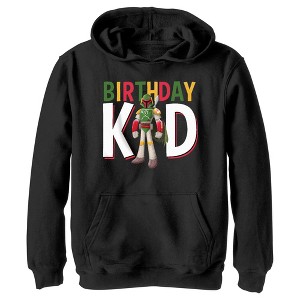 Boy's Star Wars Boba Fett Birthday Kid Pull Over Hoodie - 1 of 4