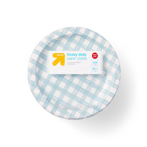 Line Plaid Paper Plates 8.5" - up & up™ - image 1 of 3