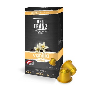 Der Franz Vanilla Naturally Flavored Nespresso Coffee Capsules 10ct - 1 of 4
