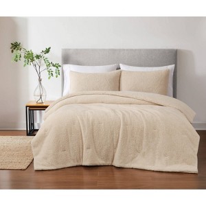 Brooklyn Loom 3pc Oversized Marshmallow Comforter Set - 1 of 4