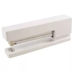 JAM Paper Modern Desk Stapler - White