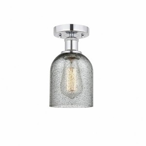 Caledonia - 1 Light Semi-Flush Mount In Industrial Style-9.75 Inches Tall and 5 Inches Wide - 1 of 1